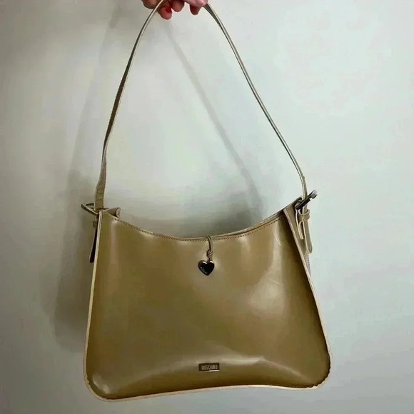MOSCHINO TAN BAG - Picture 1 of 15